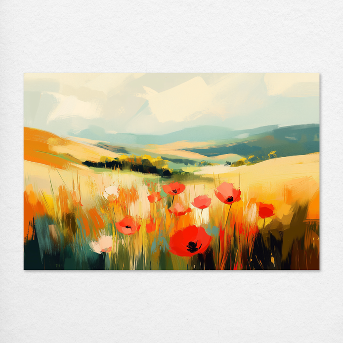 Blooming Poppies