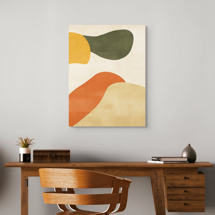 D0086-contour-hand-painted-wall-art-office-room-image