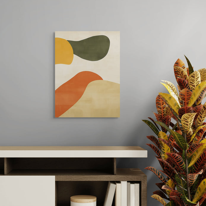 D0086-contour-hand-painted-wall-art-hallway-room-image
