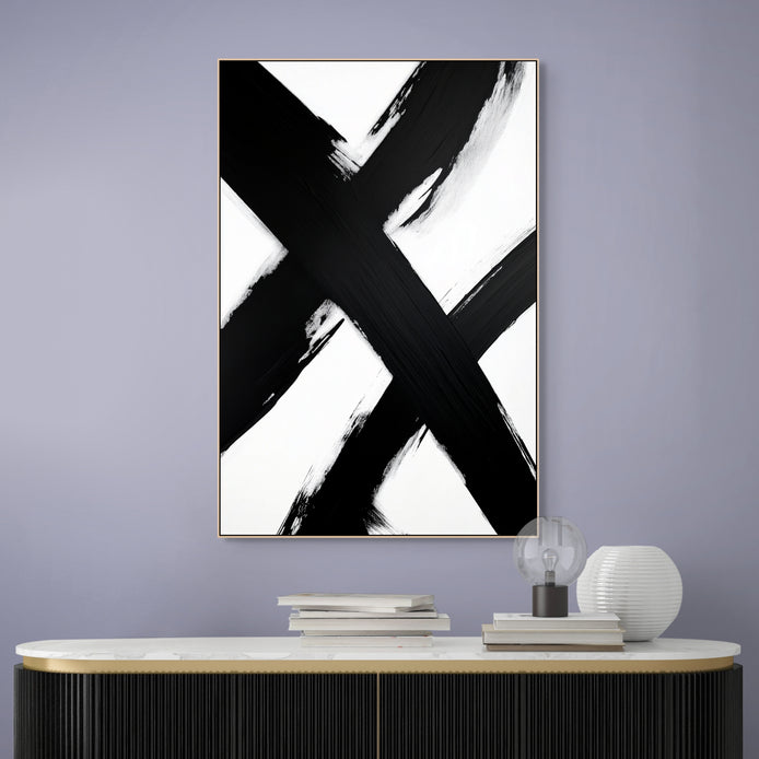 D0119-crossing-paths-hand-painted-wall-art-hallway-room-image