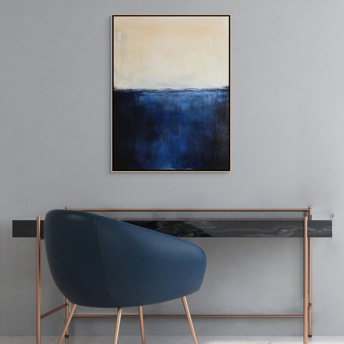 D0121-twilight-serenity-hand-painted-wall-art-office-room-image