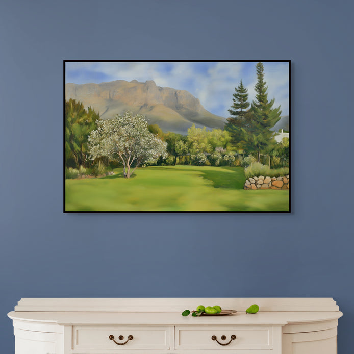 D0140-campsite-dreams-hand-painted-wall-art-hallway-room-image-room-f-black