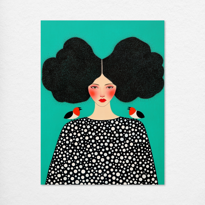 Portrait of a Bird Lady