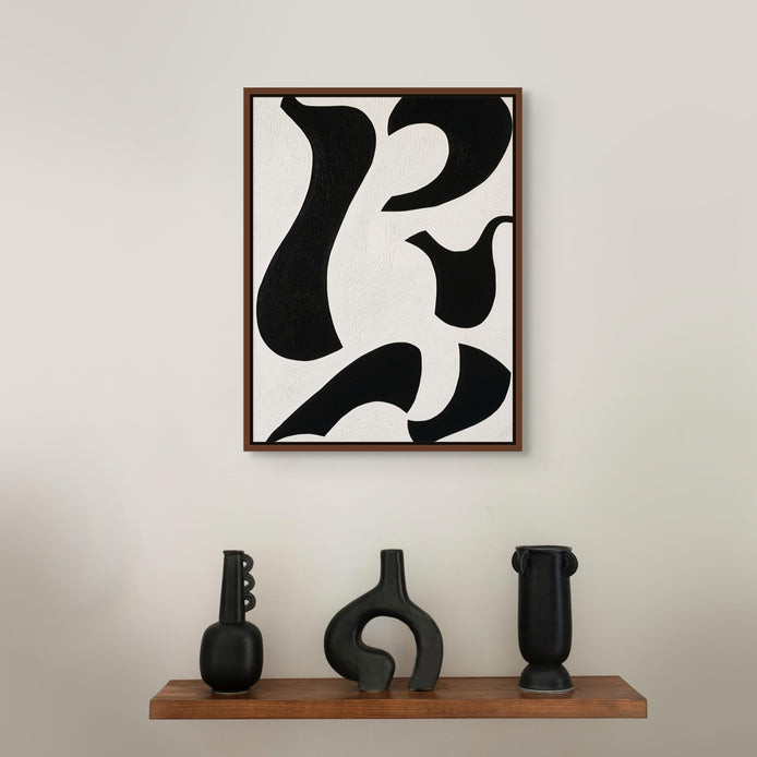D0188-wilted-contrast-hand-painted-wall-art-hallway-room-image-room-f-walnut