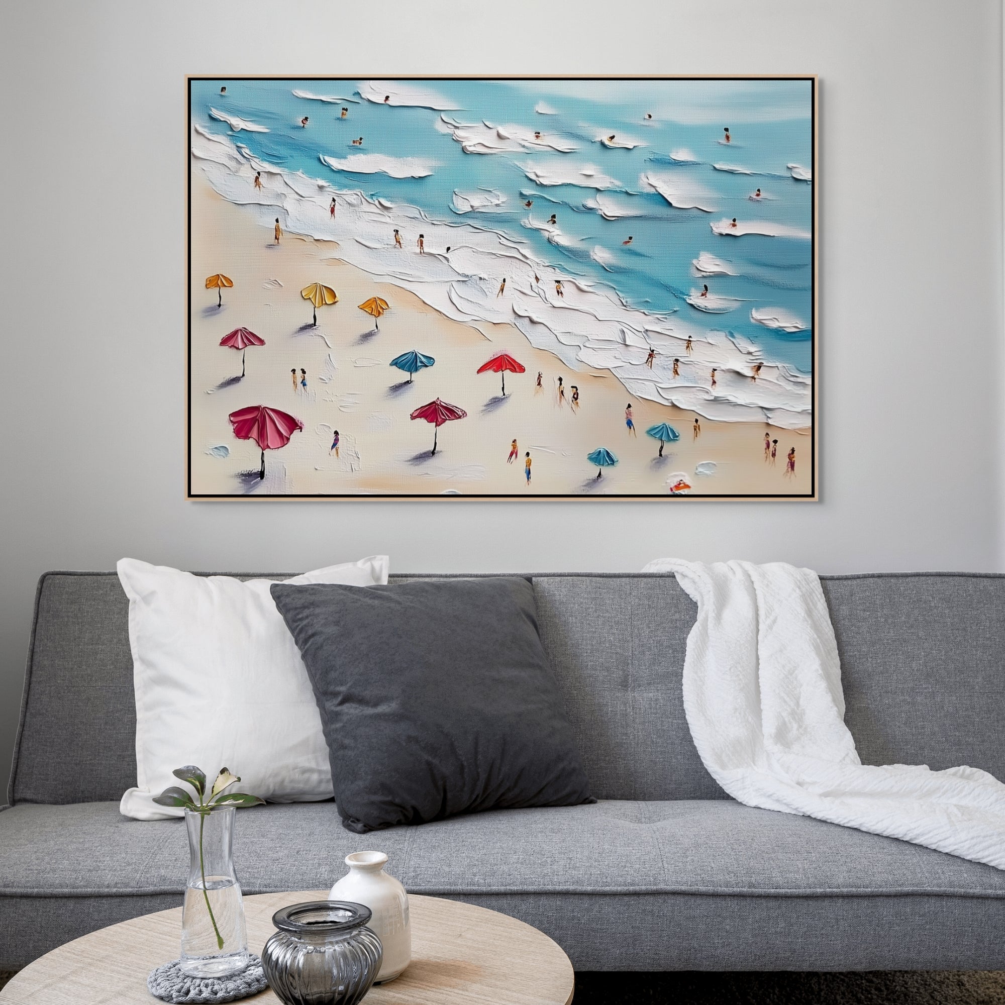 D0189-beach-day-hand-painted-wall-art-living-room-image-room-f-natural