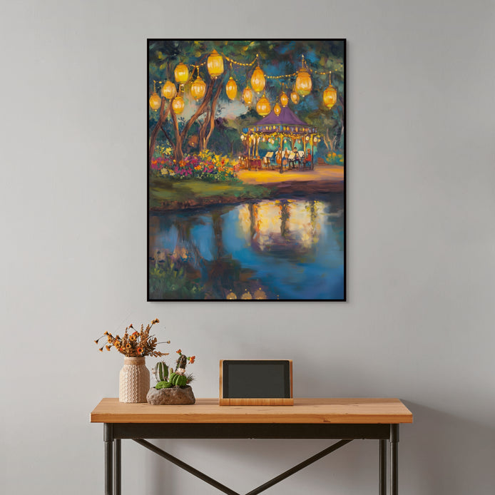 D0197-riverside-serenade-hand-painted-wall-art-hallway-room-image-room-f-black