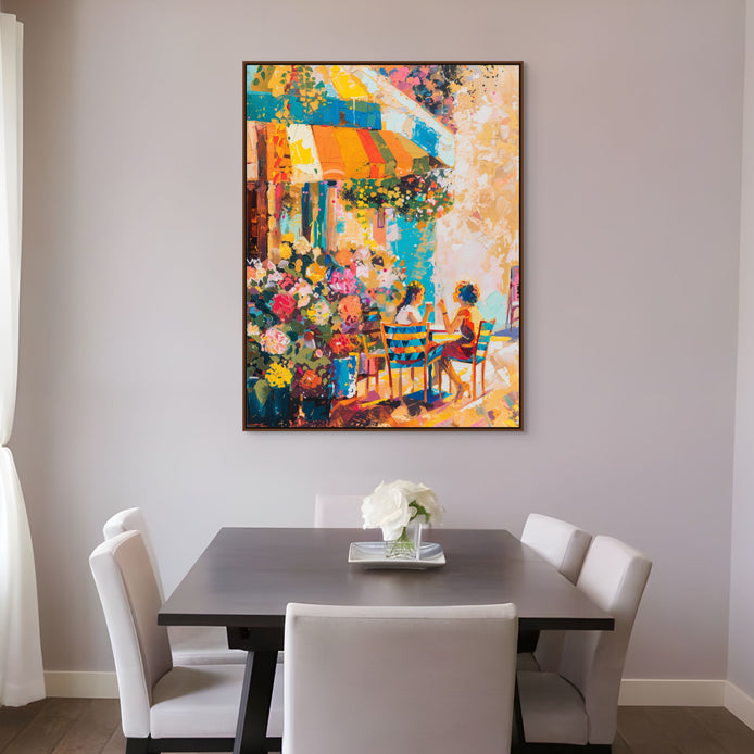 D0198-a-table-for-two-hand-painted-wall-art-dining-room-image-room-f-walnut