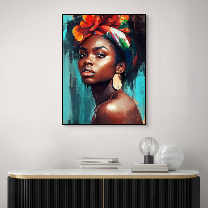 D0206-retrospect-hand-painted-wall-art-hallway-room-image-room-f-black