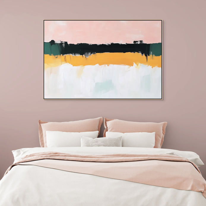 D0213-losing-symmetry-hand-painted-wall-art-bed-room-image-room-f-natural