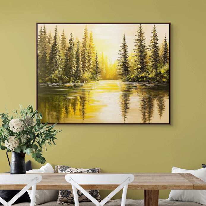 D0220-lakeside-sunset-hand-painted-wall-art-dining-room-image-room-f-walnut