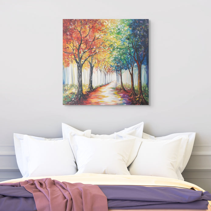 D0238-seasons-of-change-hand-painted-wall-art-bed-room-image-room-f-wrapped