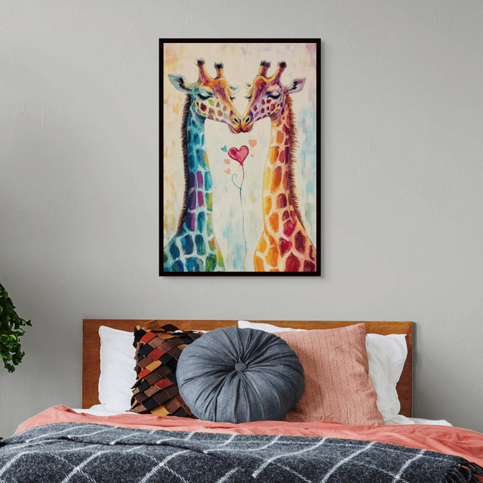 D0276-tender-love-hand-painted-wall-art-bed-room-image-room-f-black