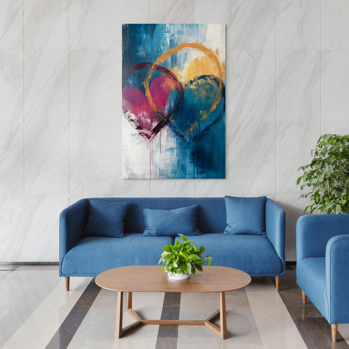 D0282-drops-of-love-hand-painted-wall-art-a-room-image-room-f-wrapped