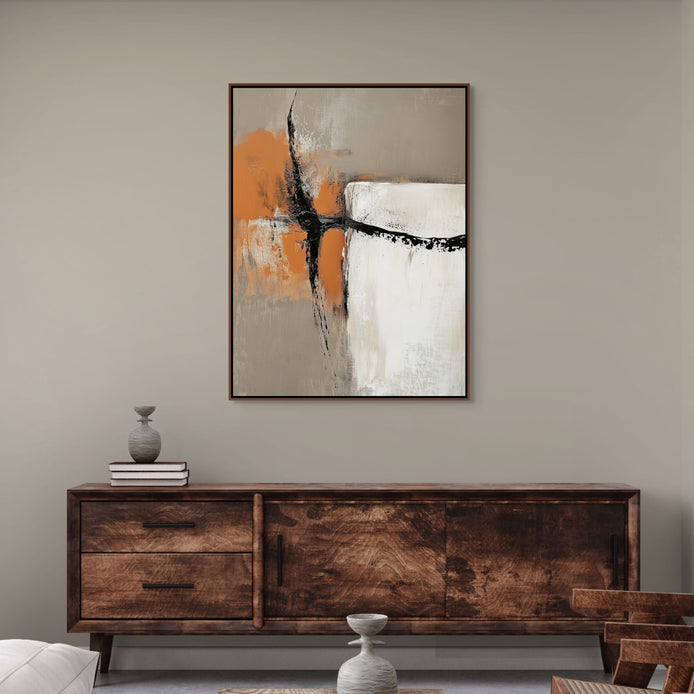 D0285-cracked-ground-hand-painted-wall-art-hallway-room-image-room-f-walnut