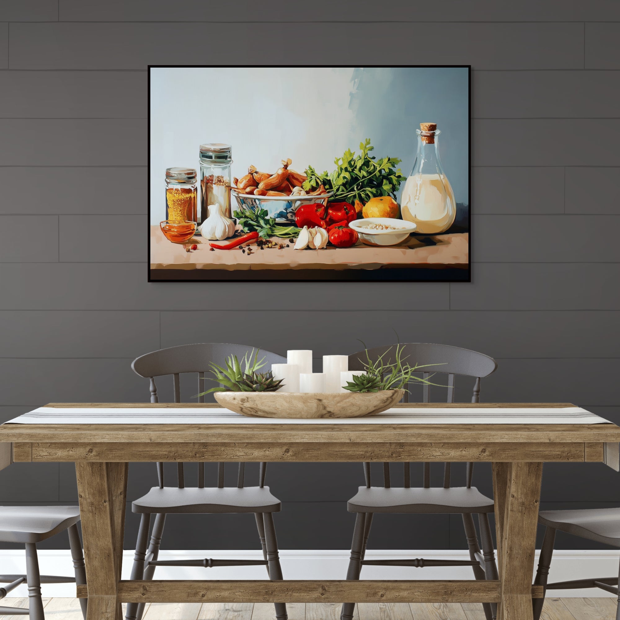 D0306-a-taste-of-tradition-hand-painted-wall-art-dining-room-image-room-f-black