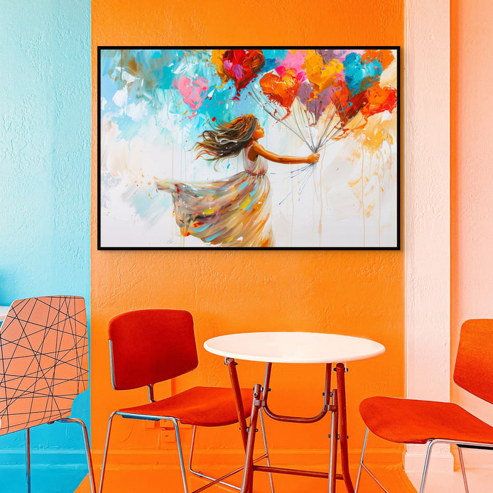 D0307-dancing-with-the-wind-hand-painted-wall-art-dining-room-image-room-f-black