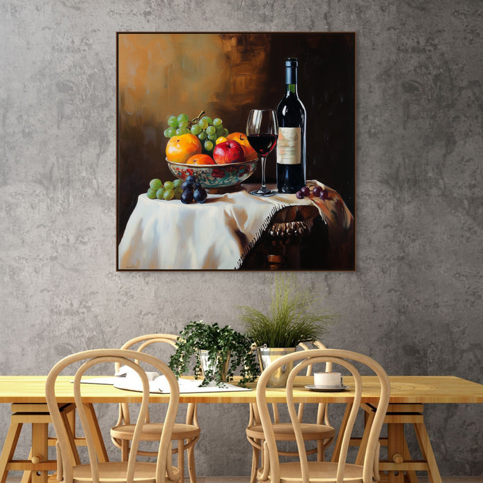 D0325-timeless-indulgence-hand-painted-wall-art-dining-room-image