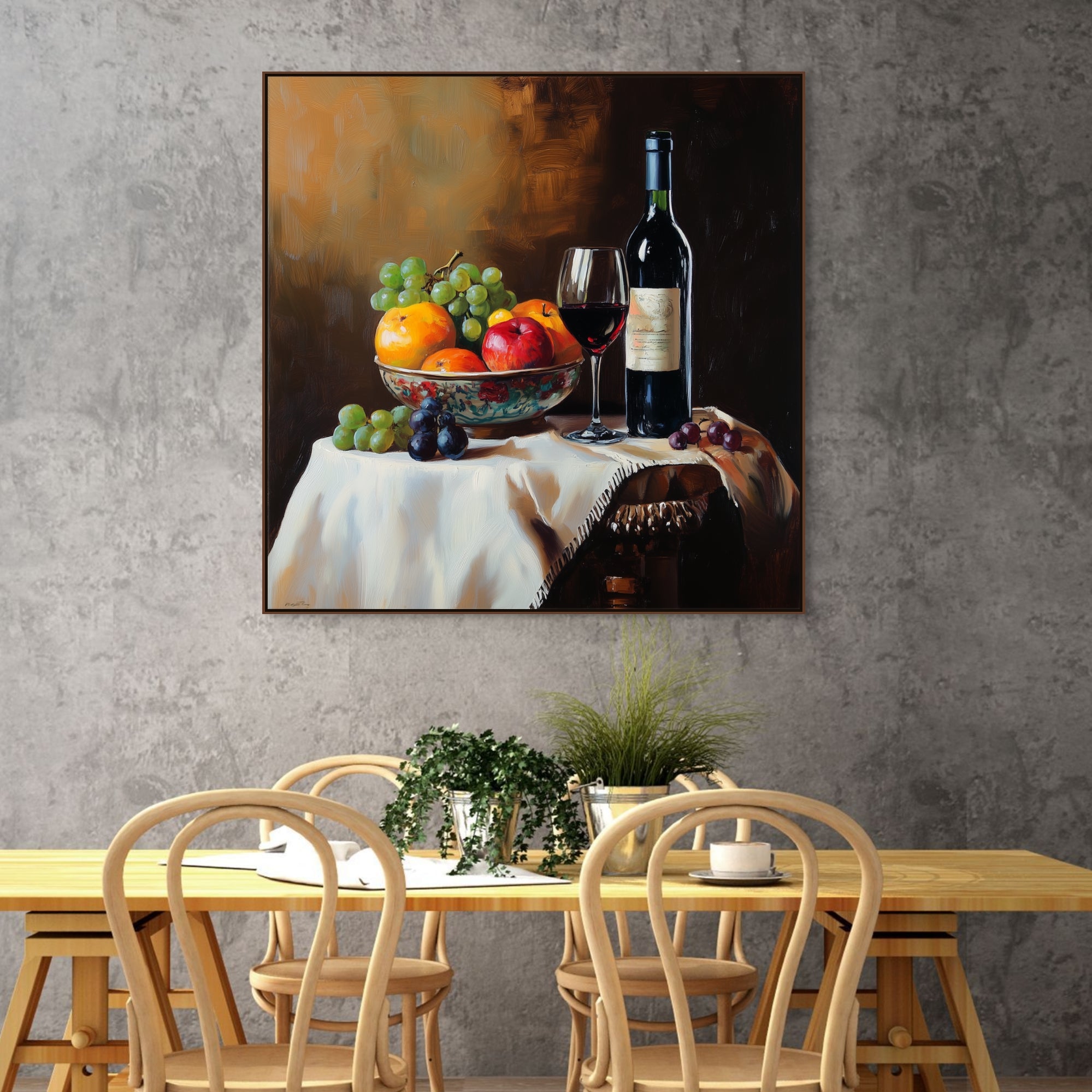 D0325-timeless-indulgence-hand-painted-wall-art-dining-room-image-room-f-walnut
