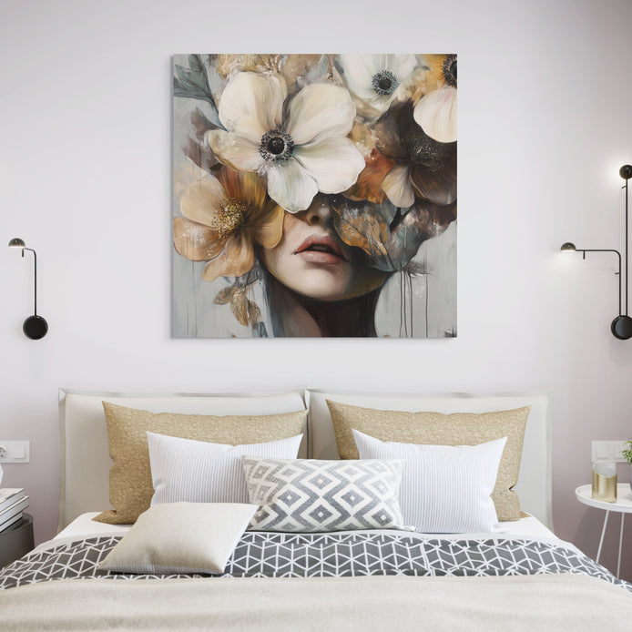 D0327-floral-reverie-hand-painted-wall-art-bed-room-image