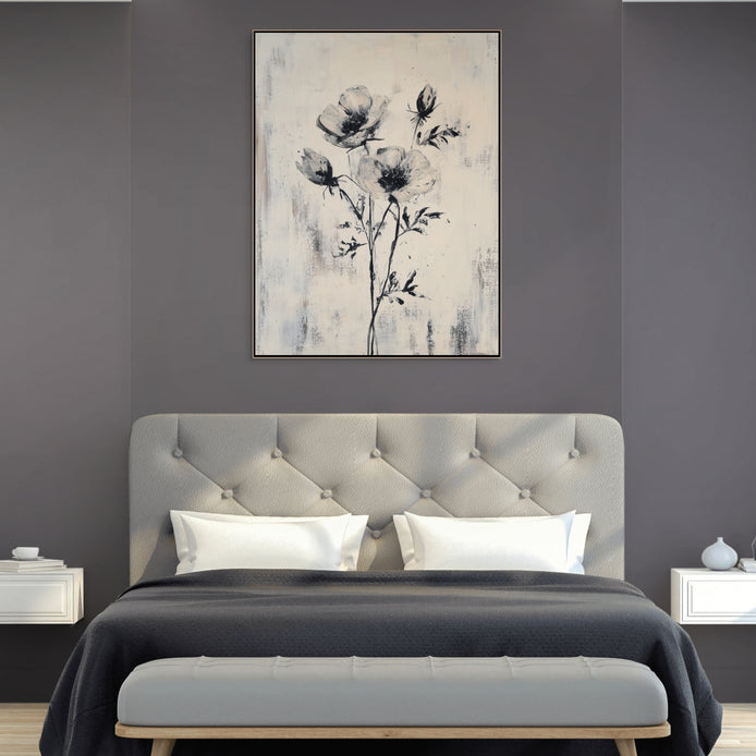 D0334-monochrome-blooms-hand-painted-wall-art-bed-room-image-room-f-natural