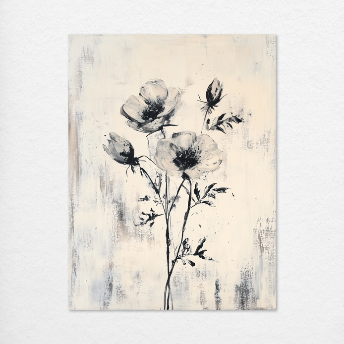 Monochrome Blooms