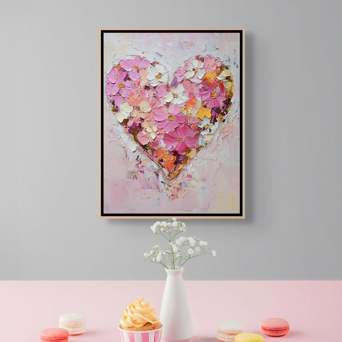 D0335-blooming-heart-hand-painted-wall-art-kitchen-room-image