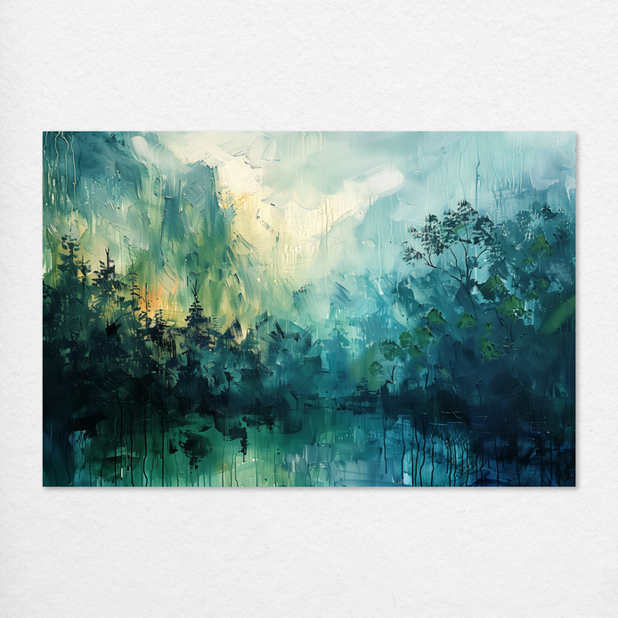 Blue Forest Fog