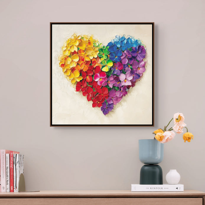 D0357-heartful-hand-painted-wall-art-hallway-room-image