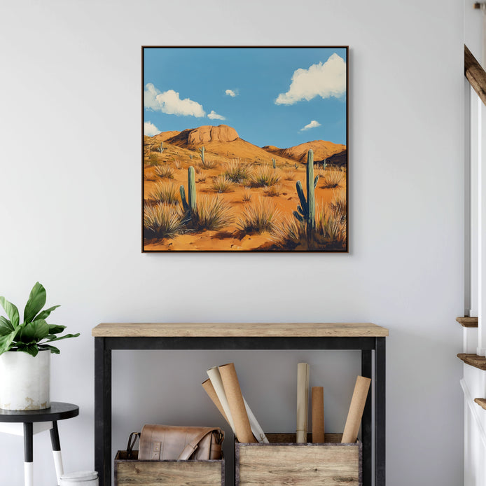 D0360-desert-calm-hand-painted-wall-art-hallway-room-image