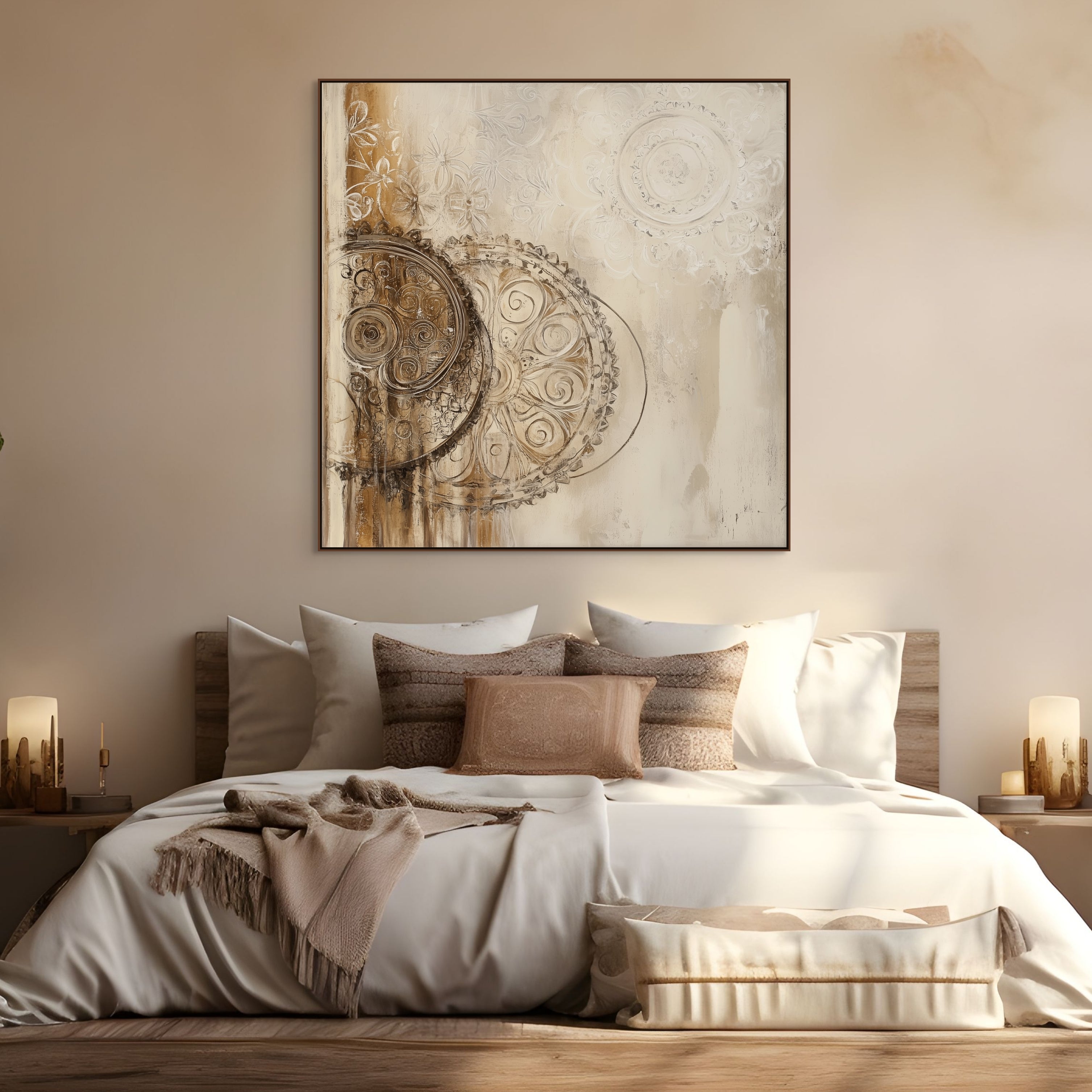 D0362-mechanical-harmony-ii-hand-painted-wall-art-bed-room-image-room-f-walnut