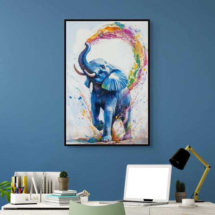 D0391-splash-of-joy-hand-painted-wall-art-office-room-image
