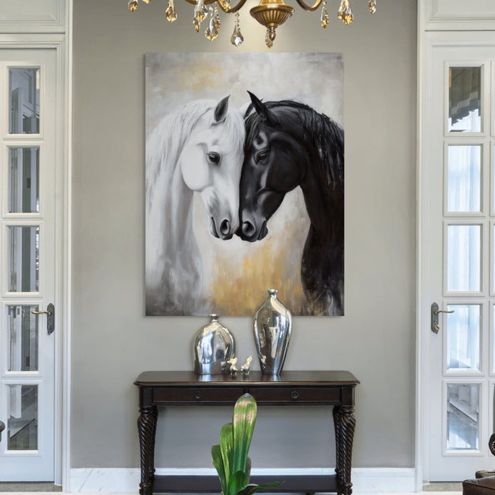 D0409-kindred-spirits-hand-painted-wall-art-hallway-room-image