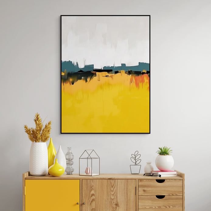 D0427-hand-painted-wall-art-hallway-room-image-room-f-black
