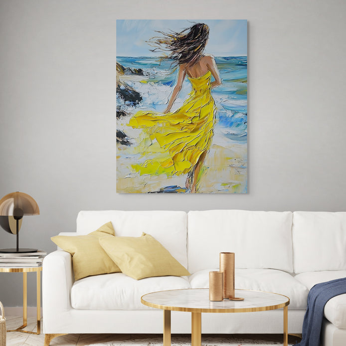 D0435-hand-painted-wall-art-living-room-image-room-f-wrapped