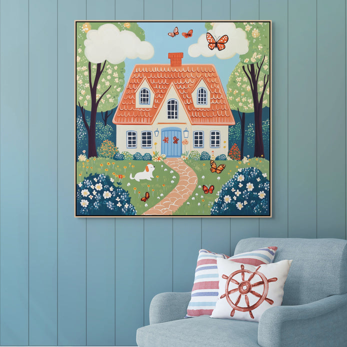 D0440-hand-painted-wall-art-b-room-image