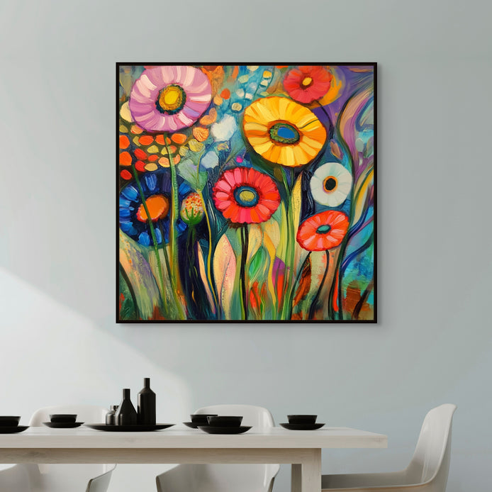 D0461-hand-painted-wall-art-dining-room-image-room-f-black