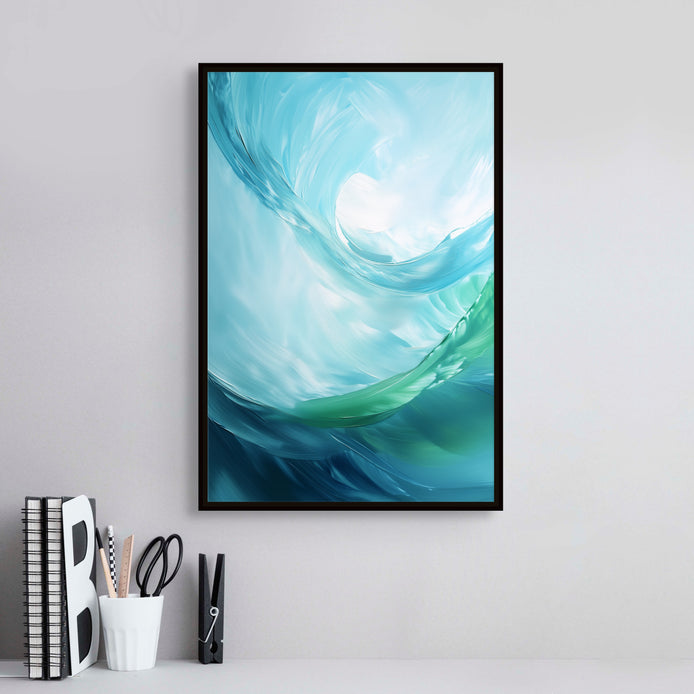 D0471-hand-painted-wall-art-office-room-image