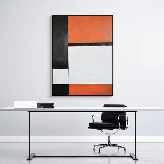 D0478-hand-painted-wall-art-office-room-image