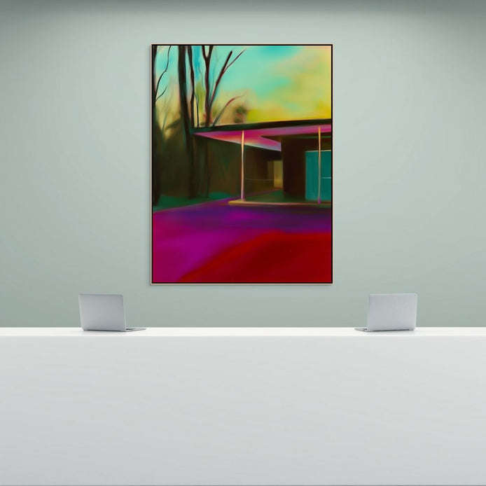 D0479-hand-painted-wall-art-business-room-image