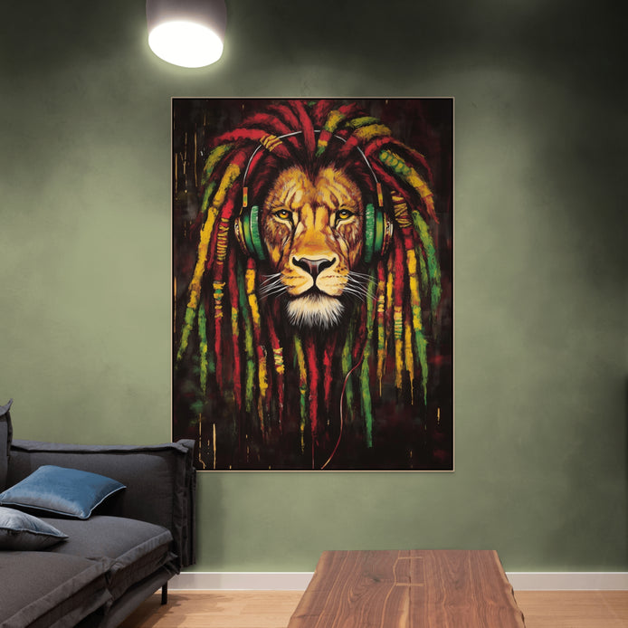 D0483-hand-painted-wall-art-living-room-image