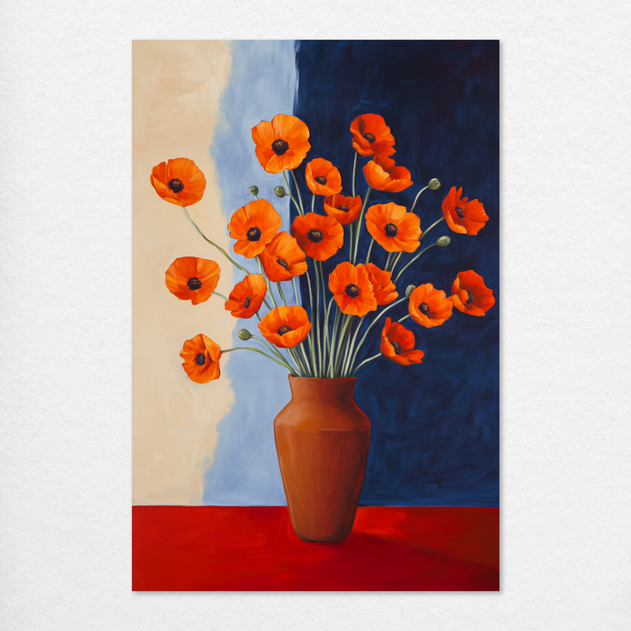 Poppies in Contrast
