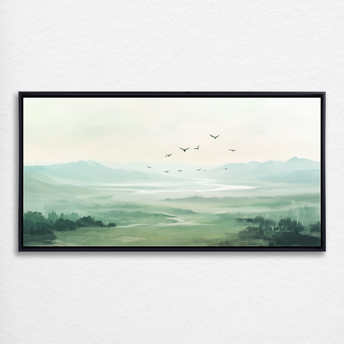 Flight Over the Valley