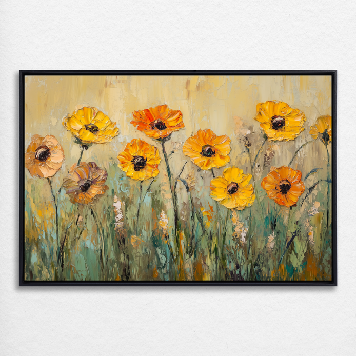 Sunset Meadow Blooms
