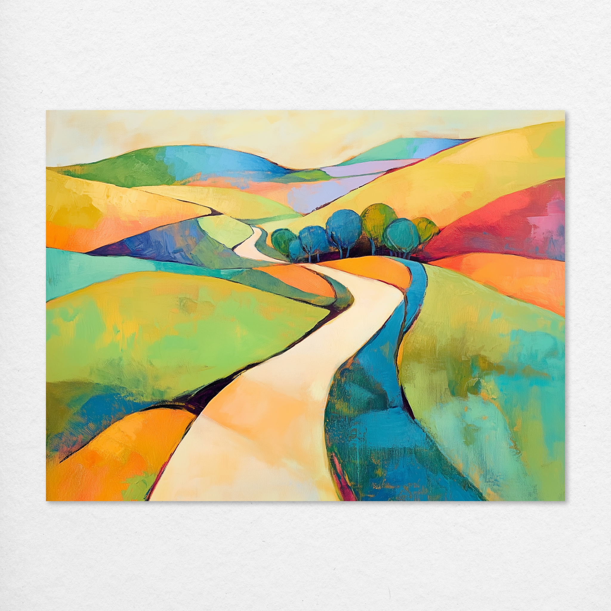 The Colorful Road Home