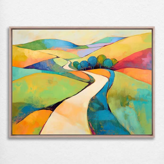 The Colorful Road Home