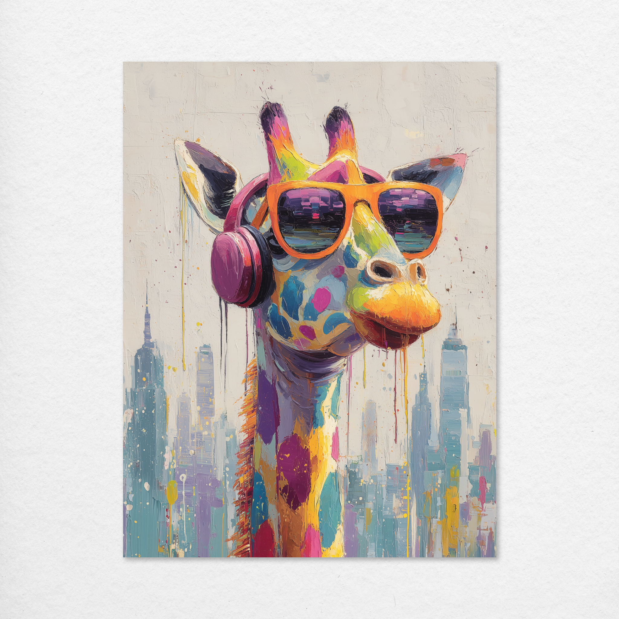 Giraffe in the City