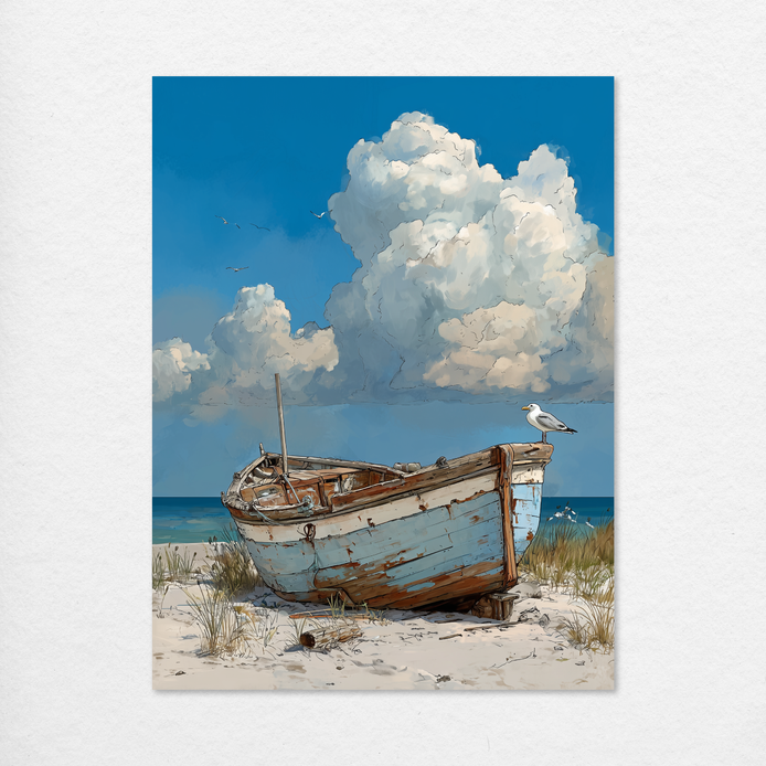 Beached Boat