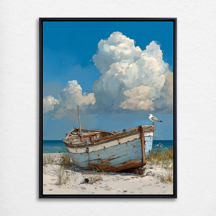 Beached Boat