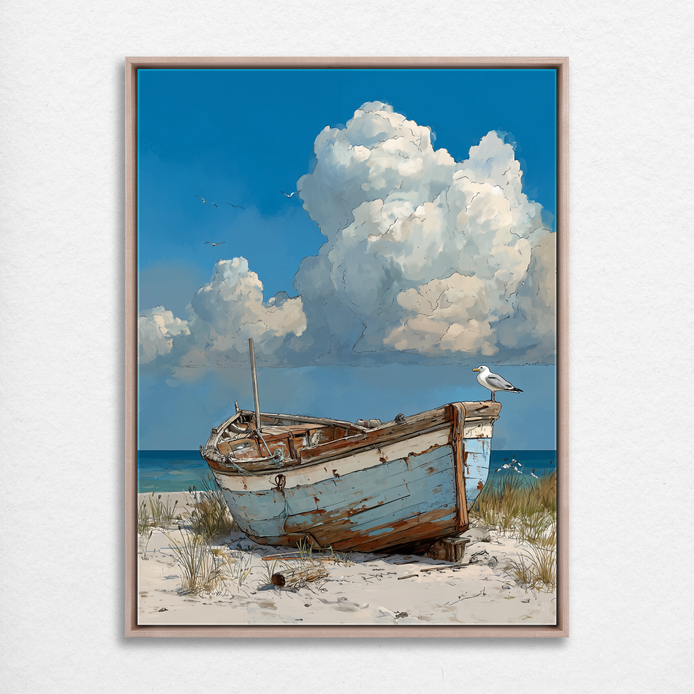 Beached Boat
