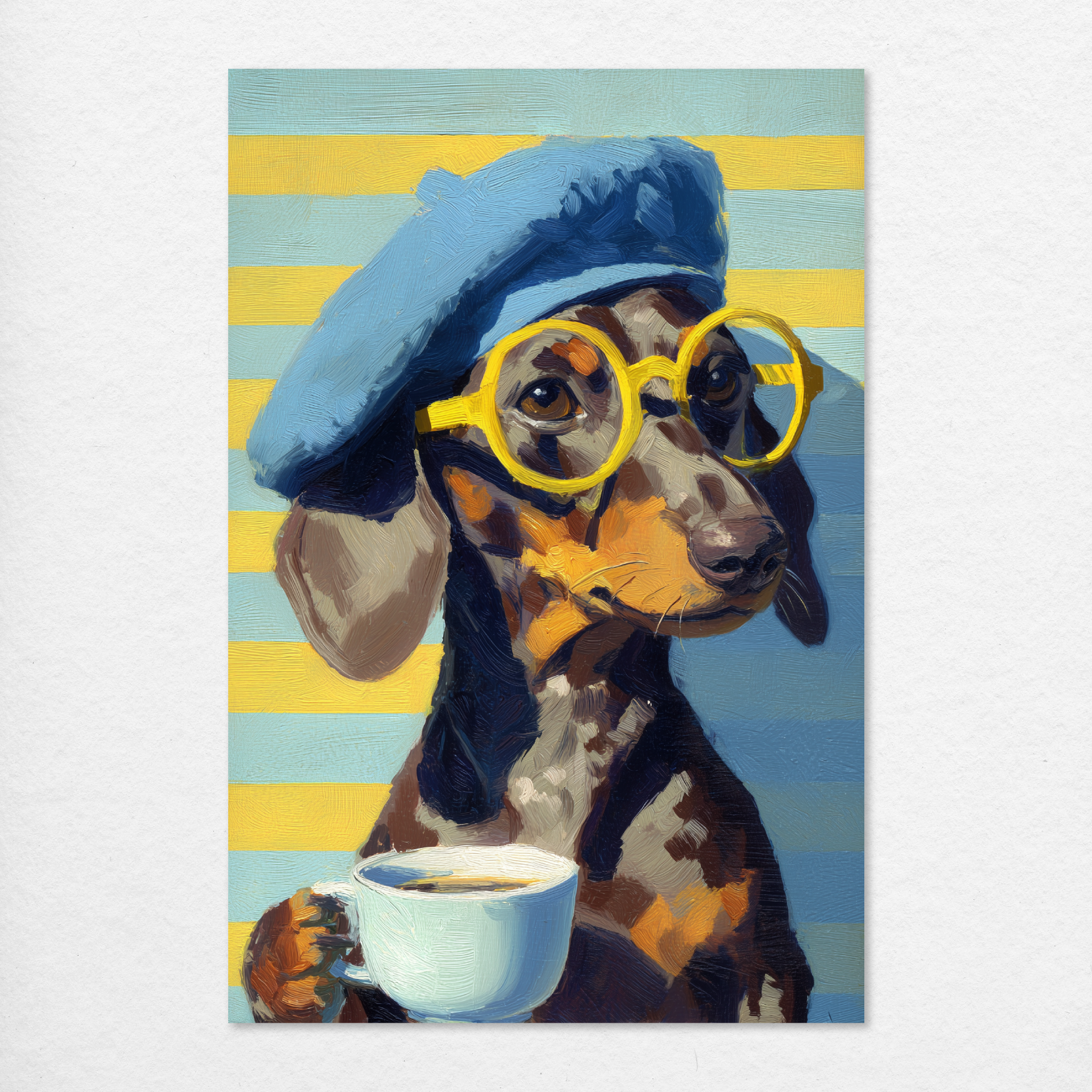 Hipster Dachshund